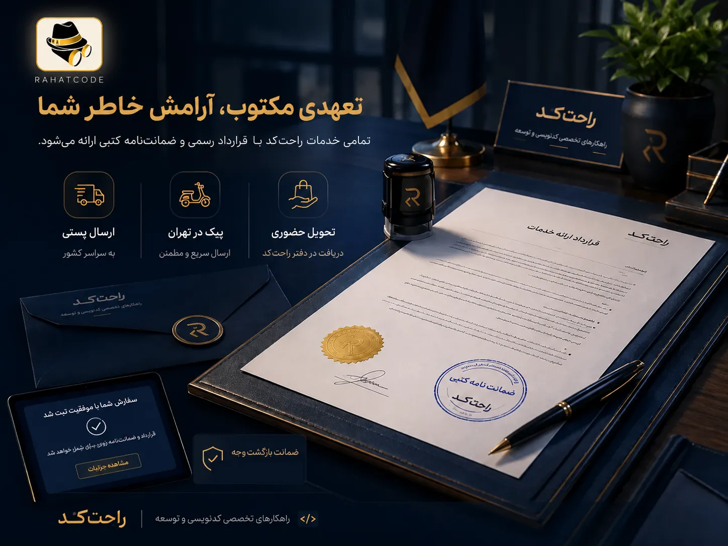 سیستم سئوی هوشمند راحت‌کد برای رشد ورودی گوگل